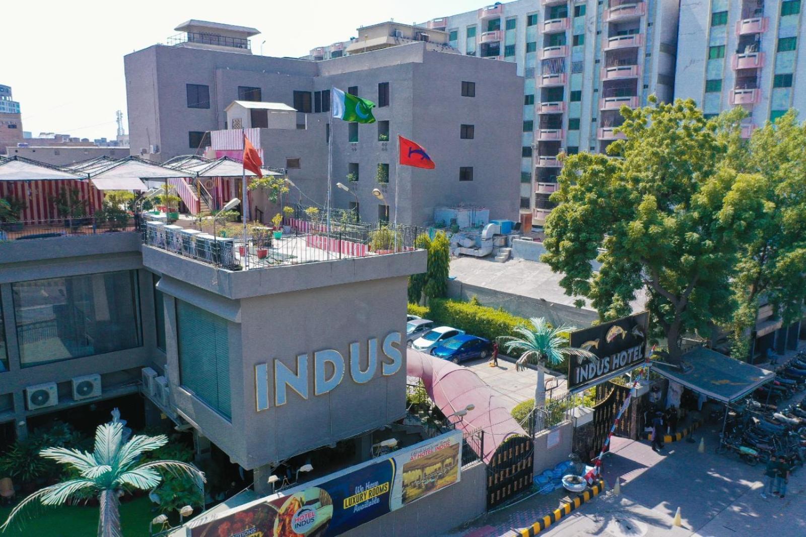 Indus Hotel Hyderabad Exteriör bild